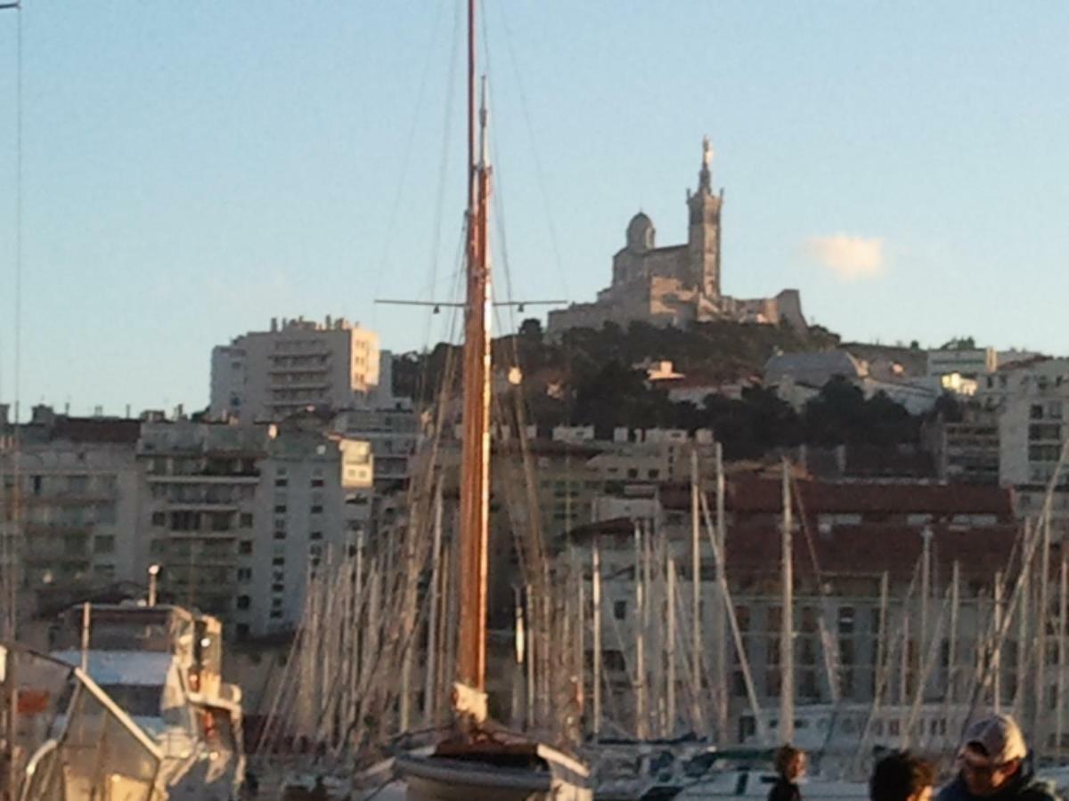 Appartement Vue Sur Le Vieux Port Marseille Exteriör bild