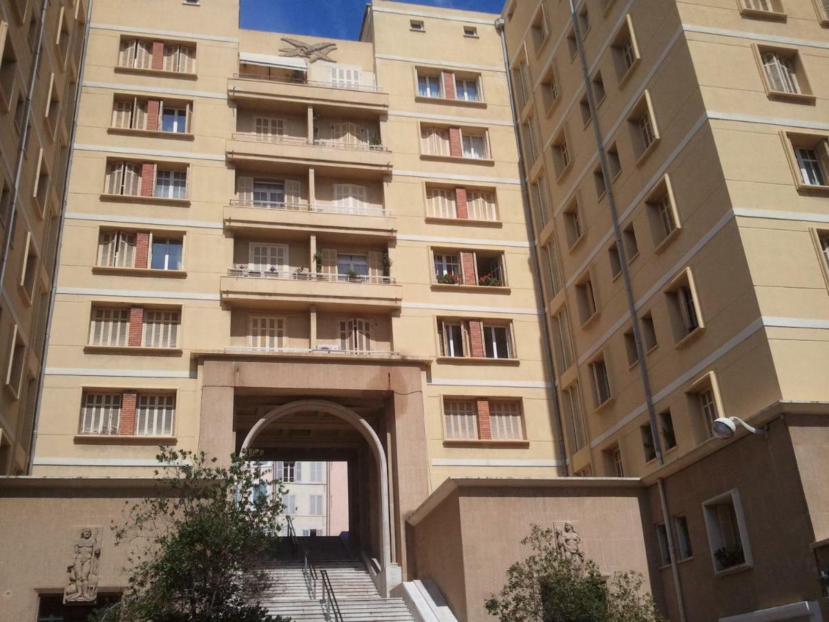 Appartement Vue Sur Le Vieux Port Marseille Exteriör bild